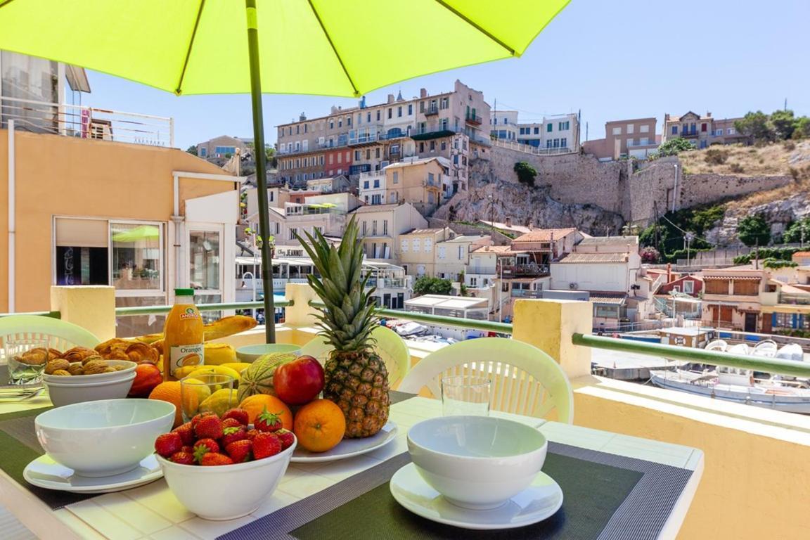Au Vallon -Terrasse De Reve Au Vallon Des Auffes Marseilles Exterior foto
