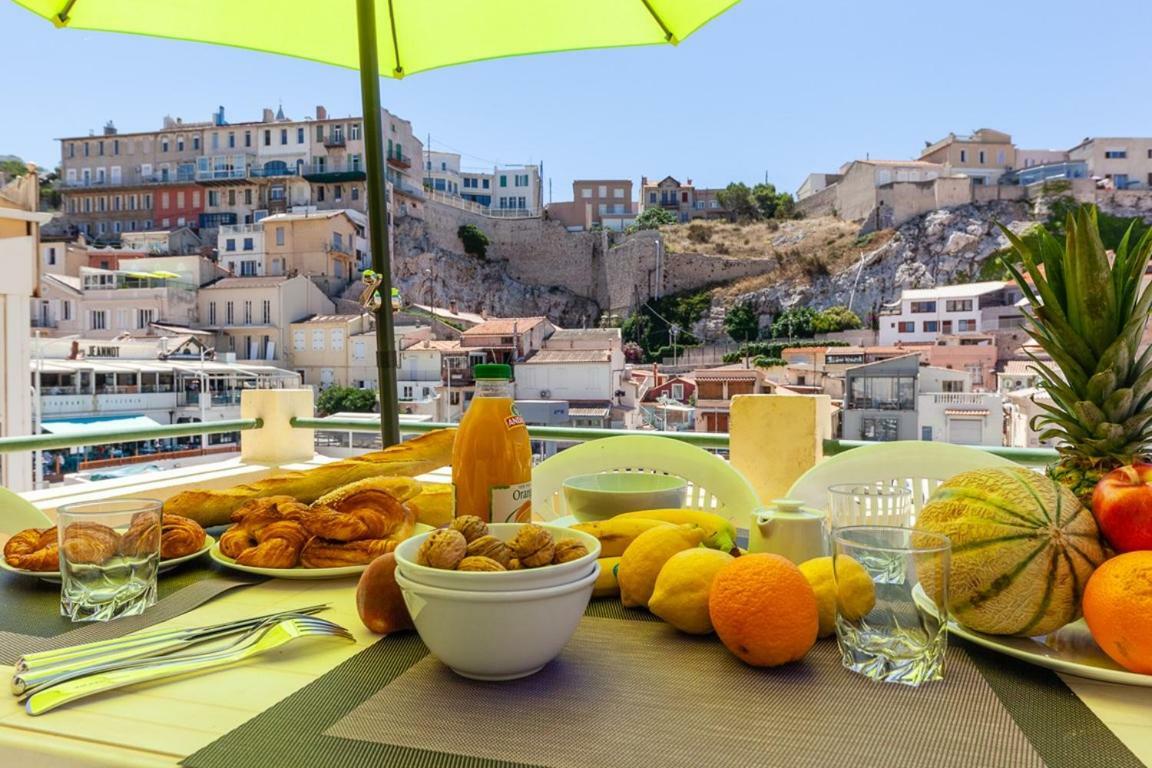Au Vallon -Terrasse De Reve Au Vallon Des Auffes Marseilles Exterior foto